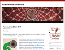 Tablet Screenshot of odeurdubook.fr